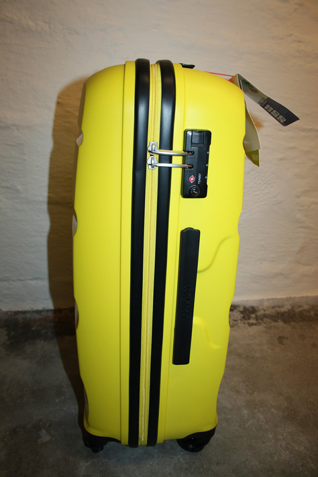 gul billig resväska
