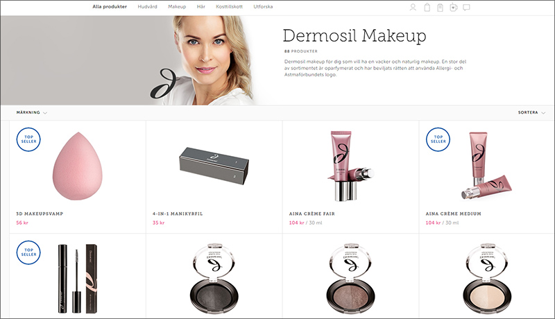 dermosil makeup